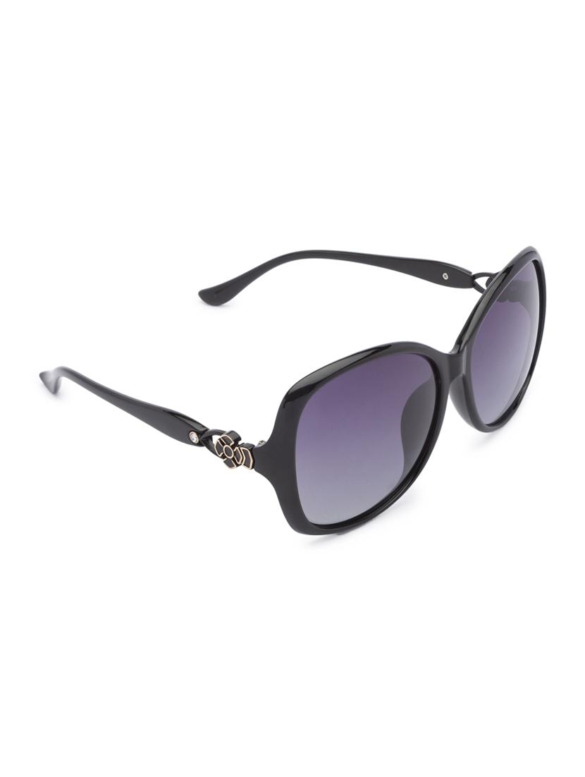 globus black full rim wayfarer sunglasses - 16831147 - Zoom Image - 2
