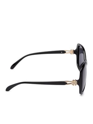 globus black full rim wayfarer sunglasses - 16831161 - Standard Image - 3