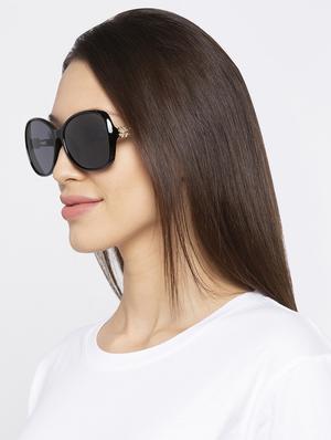 globus black full rim wayfarer sunglasses - 16831161 - Standard Image - 4