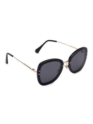 globus black full rim aviator sunglasses - 16831164 - Standard Image - 2