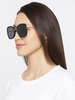 globus black full rim aviator sunglasses - 16831164 - Standard Image - 4