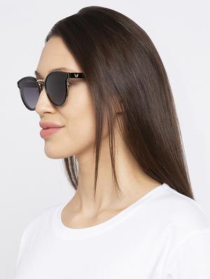 globus black full rim wayfarer sunglasses - 16831177 - Standard Image - 4