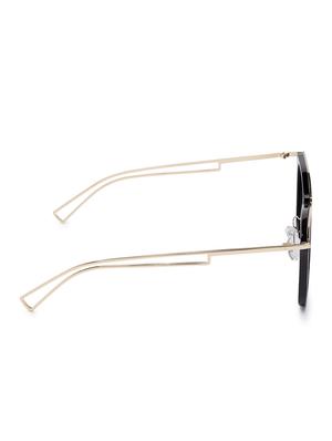 globus black full rim wayfarer sunglasses - 16831178 - Standard Image - 3