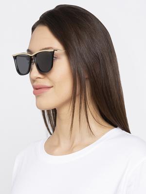 globus black full rim wayfarer sunglasses - 16831178 - Standard Image - 4
