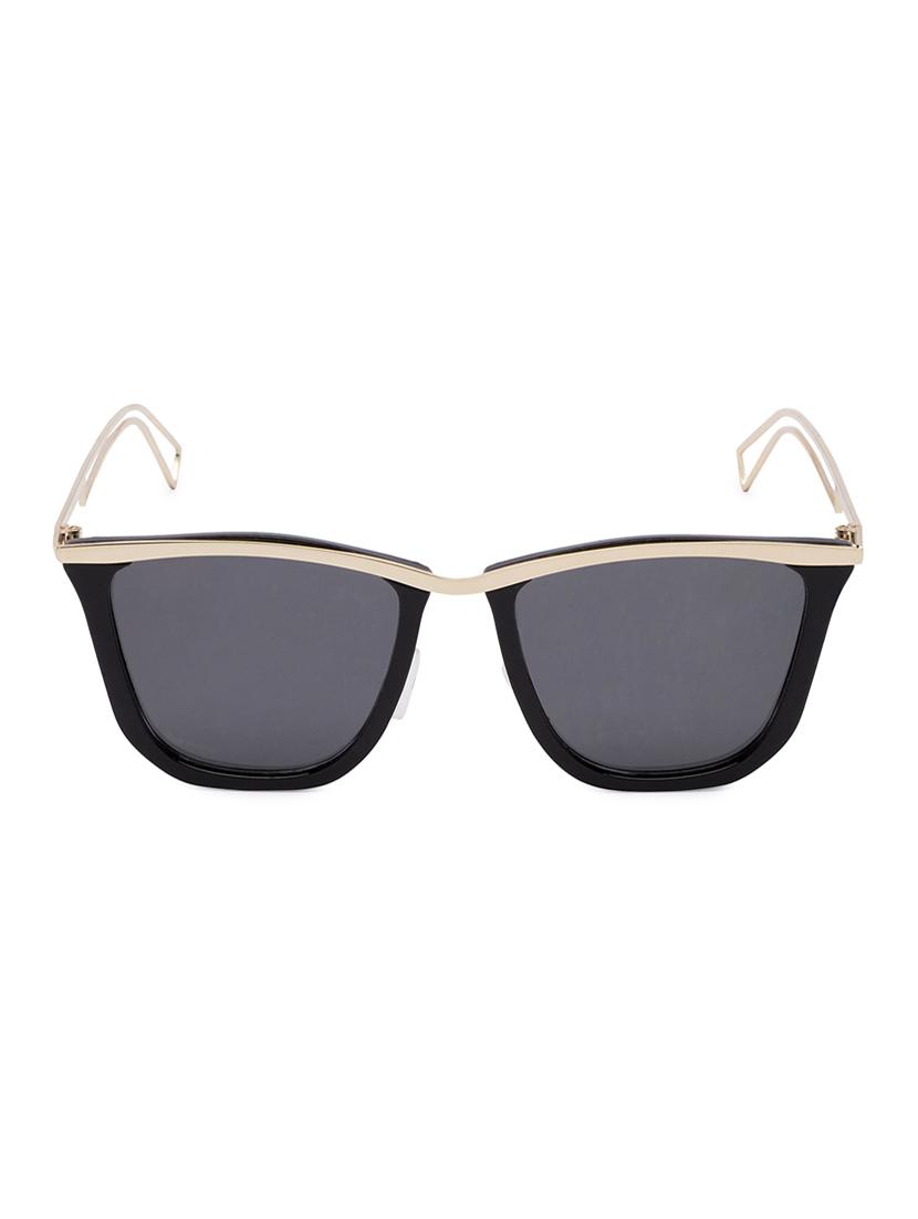 globus black full rim wayfarer sunglasses - 16831178 - Zoom Image - 1