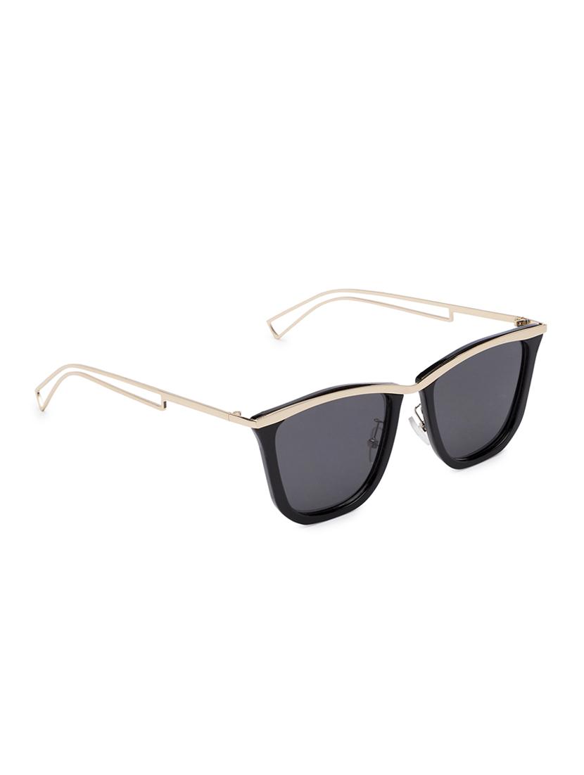 globus black full rim wayfarer sunglasses - 16831178 - Zoom Image - 2