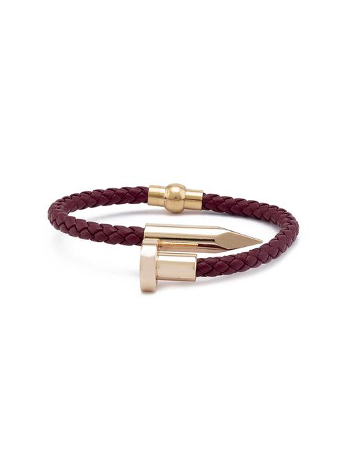red metal cuffs bracelet - 16831206 - Standard Image - 1