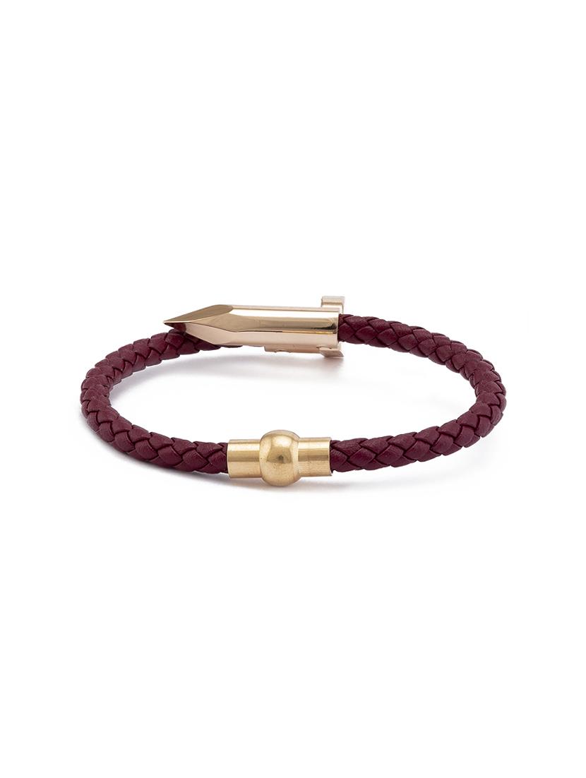 red metal cuffs bracelet - 16831206 - Zoom Image - 2