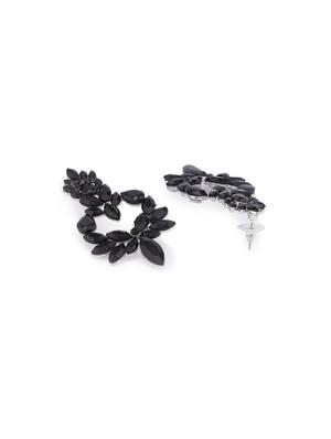 black metal drop earring - 16831382 - Standard Image - 2