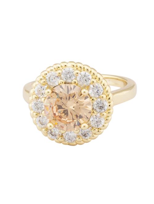 beige metal finger ring - 16831444 - Standard Image - 1
