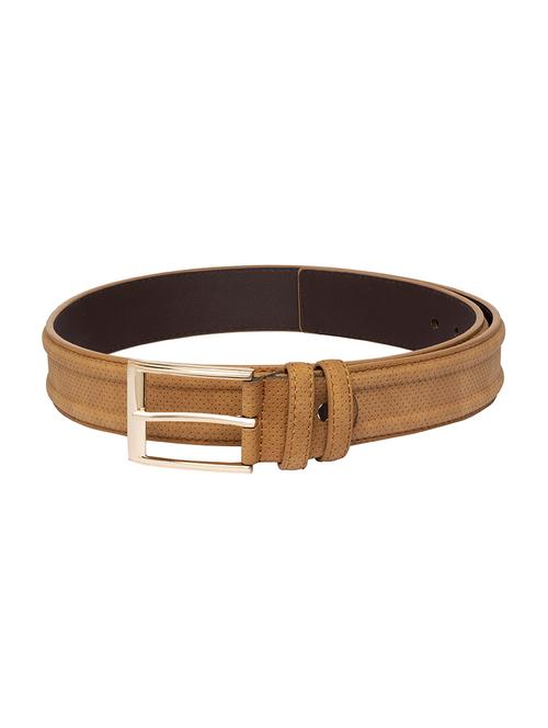tan leatherette belt - 16831504 - Standard Image - 1