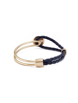 gold metal cuffs bracelet - 16831532 - Standard Image - 2