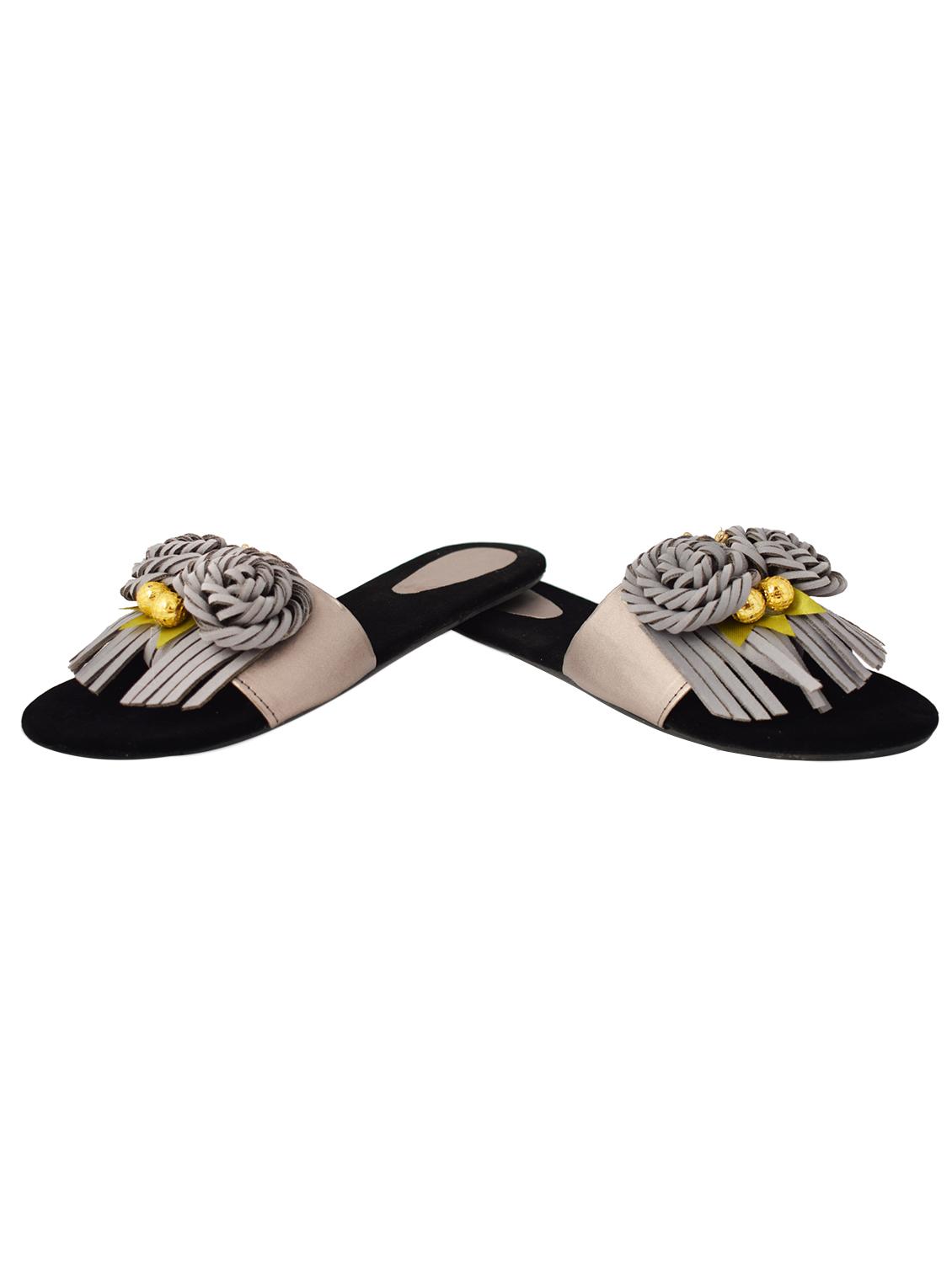 grey slip on sandals - 16831545 - Zoom Image - 2
