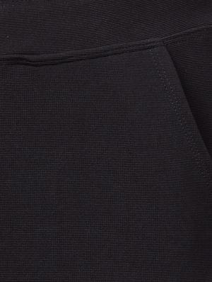 tie front solid track pant - 16831610 - Standard Image - 5
