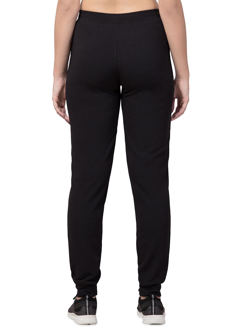 tie front solid track pant - 16831610 - Zoom Image - 3