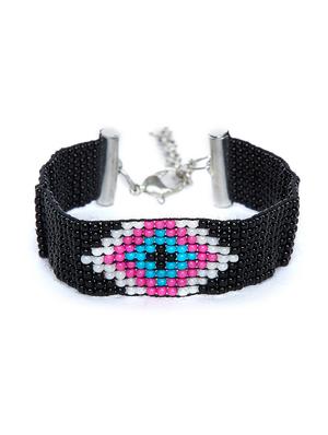 multi colored metal bangle bracelet - 16831672 - Standard Image - 2