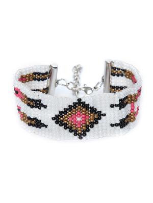 multi colored metal bangle bracelet - 16831682 - Standard Image - 2