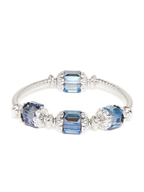 blue metal bangle bracelet - 16831695 - Standard Image - 1