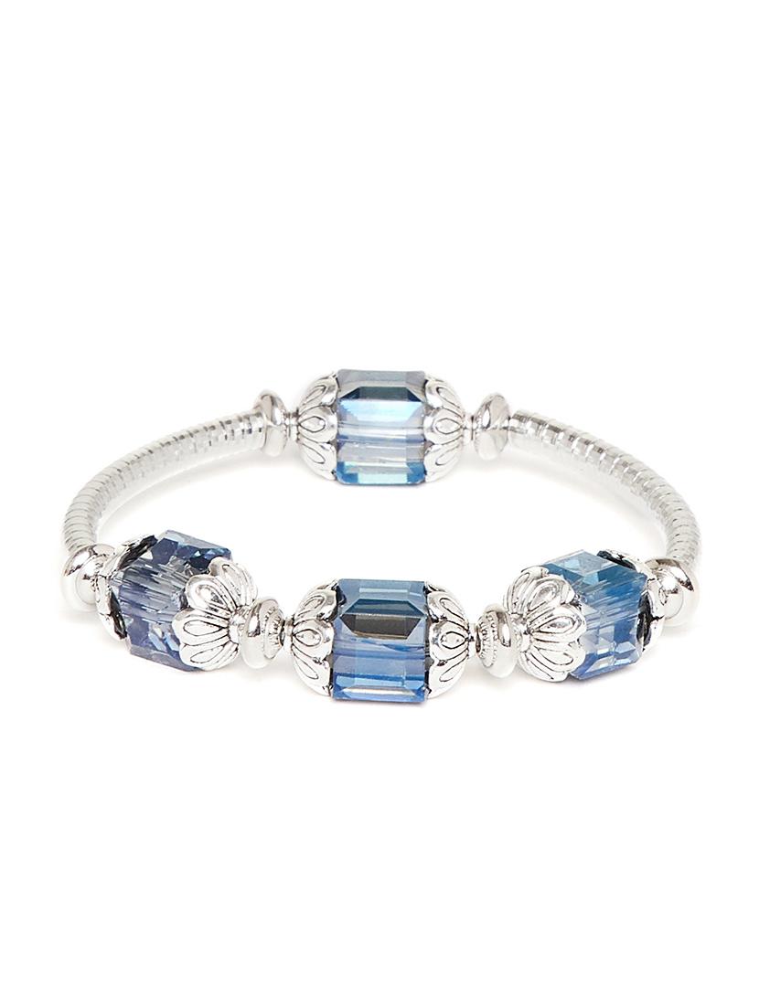 blue metal bangle bracelet - 16831695 - Zoom Image - 1