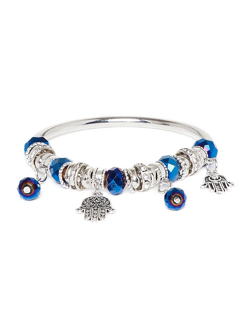 blue metal bangle bracelet - 16831716 - Zoom Image - 1