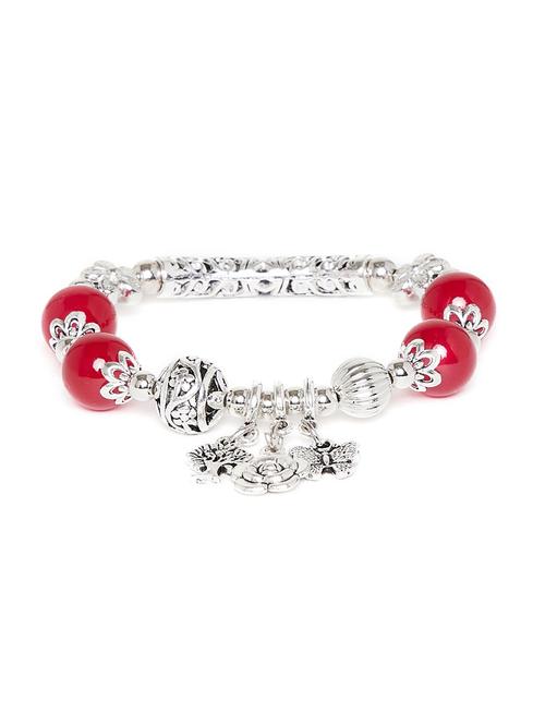 red metal bangle bracelet - 16831719 - Standard Image - 1