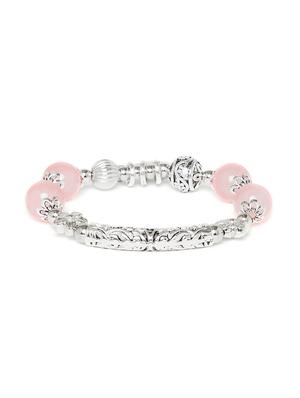 pink metal bangle bracelet - 16831721 - Standard Image - 2