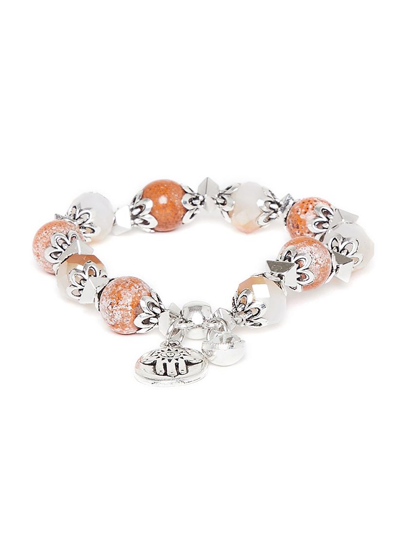 brown metal bangle bracelet - 16831727 - Zoom Image - 2