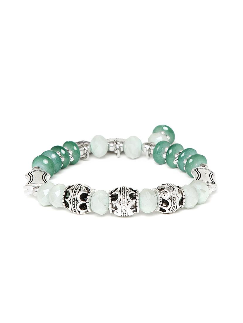 green metal bangle bracelet - 16831740 - Zoom Image - 1