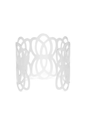 silver metal cuffs bracelet - 16831752 - Standard Image - 2