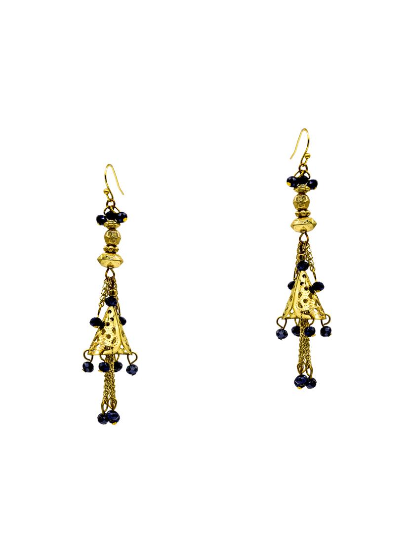 multi colored metal drop earring - 16831946 - Zoom Image - 2