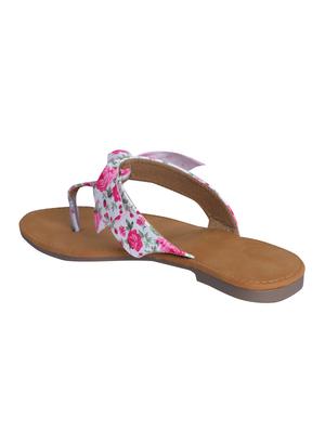 pink toe separator sandals - 16832060 - Standard Image - 3