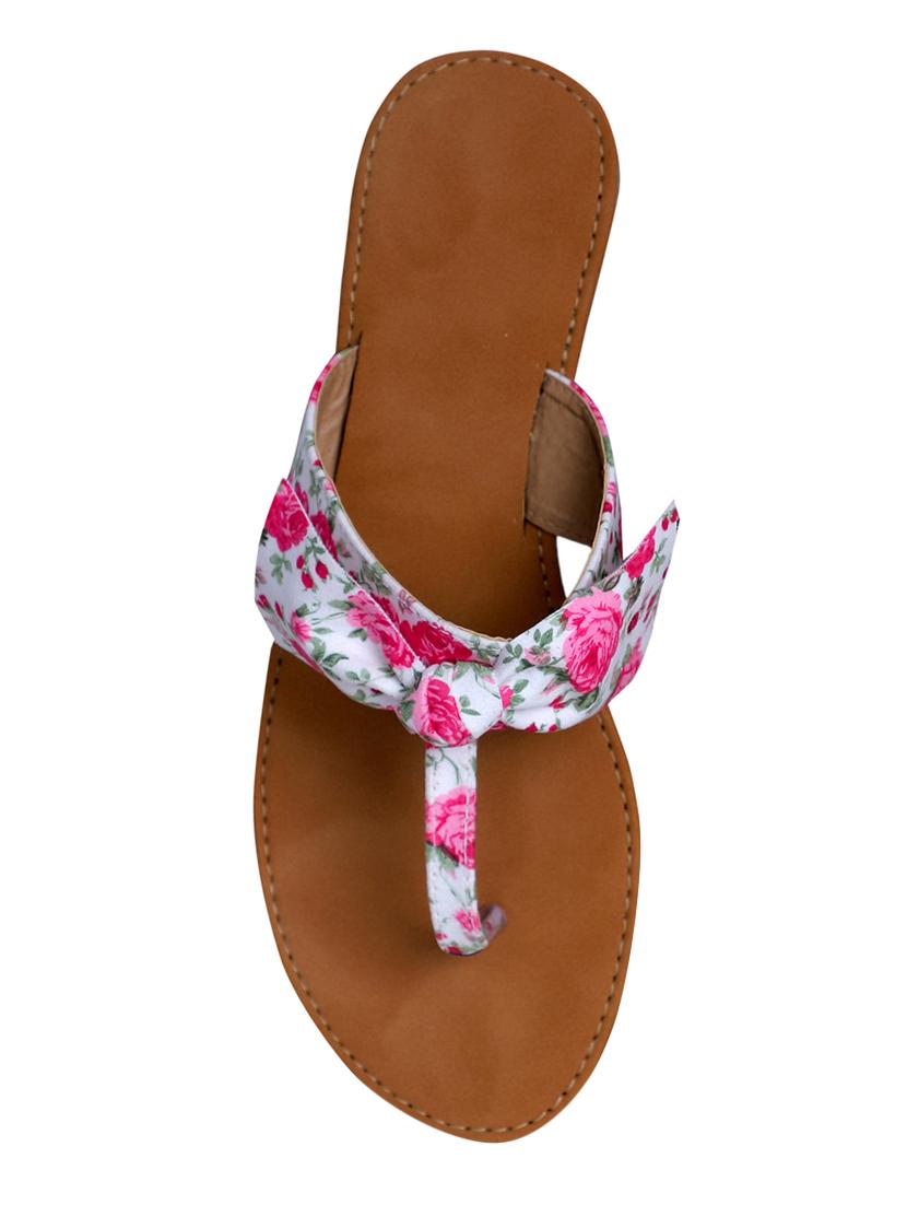 pink toe separator sandals - 16832060 - Zoom Image - 4