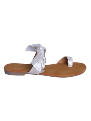 white one toe sandals - 16832063 - Standard Image - 2
