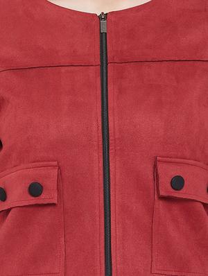 pocket patch contrast detail jacket - 16832167 - Standard Image - 5