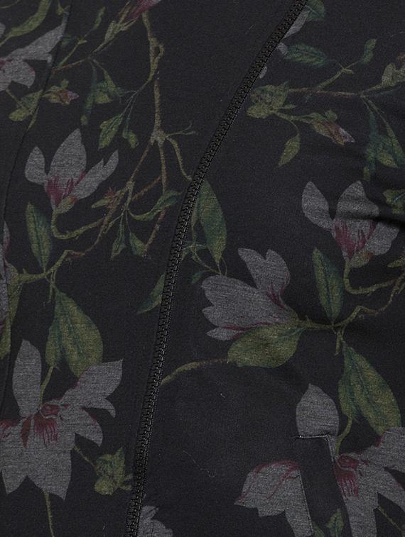 shirt collar floral acrylic jacket - 16832188 - Zoom Image - 5