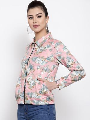 shirt collar suede jacket - 16832195 - Standard Image - 2