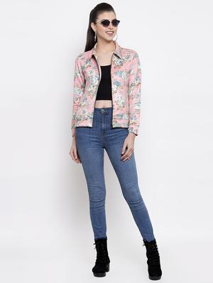 shirt collar suede jacket - 16832195 - Standard Image - 4