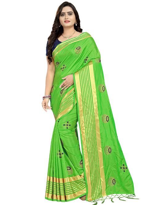 conversational embroidered saree with blouse - 16832310 - Standard Image - 1