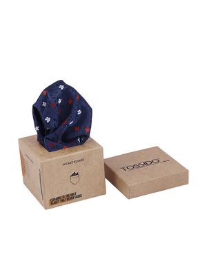 blue polyester pocketsquare - 16832501 - Standard Image - 3