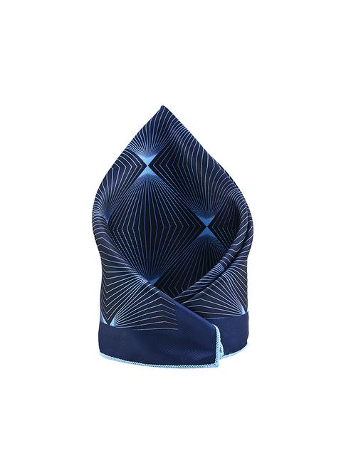 blue polyester pocketsquare - 16832555 - Very Small Image - 1