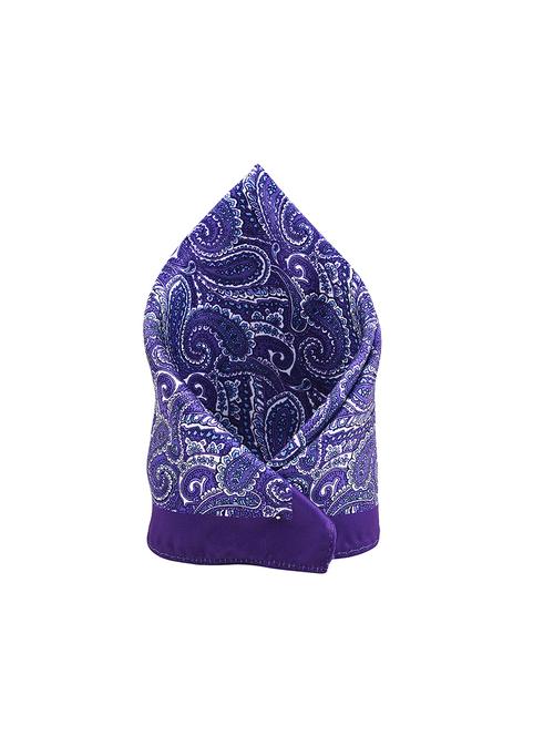 purple polyester pocketsquare - 16832563 - Standard Image - 1