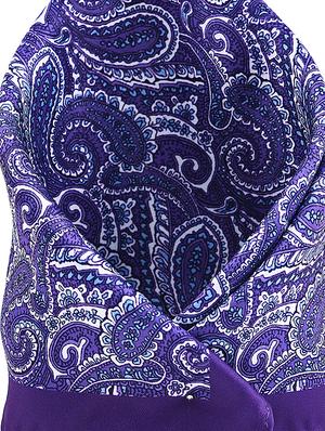 purple polyester pocketsquare - 16832563 - Standard Image - 4