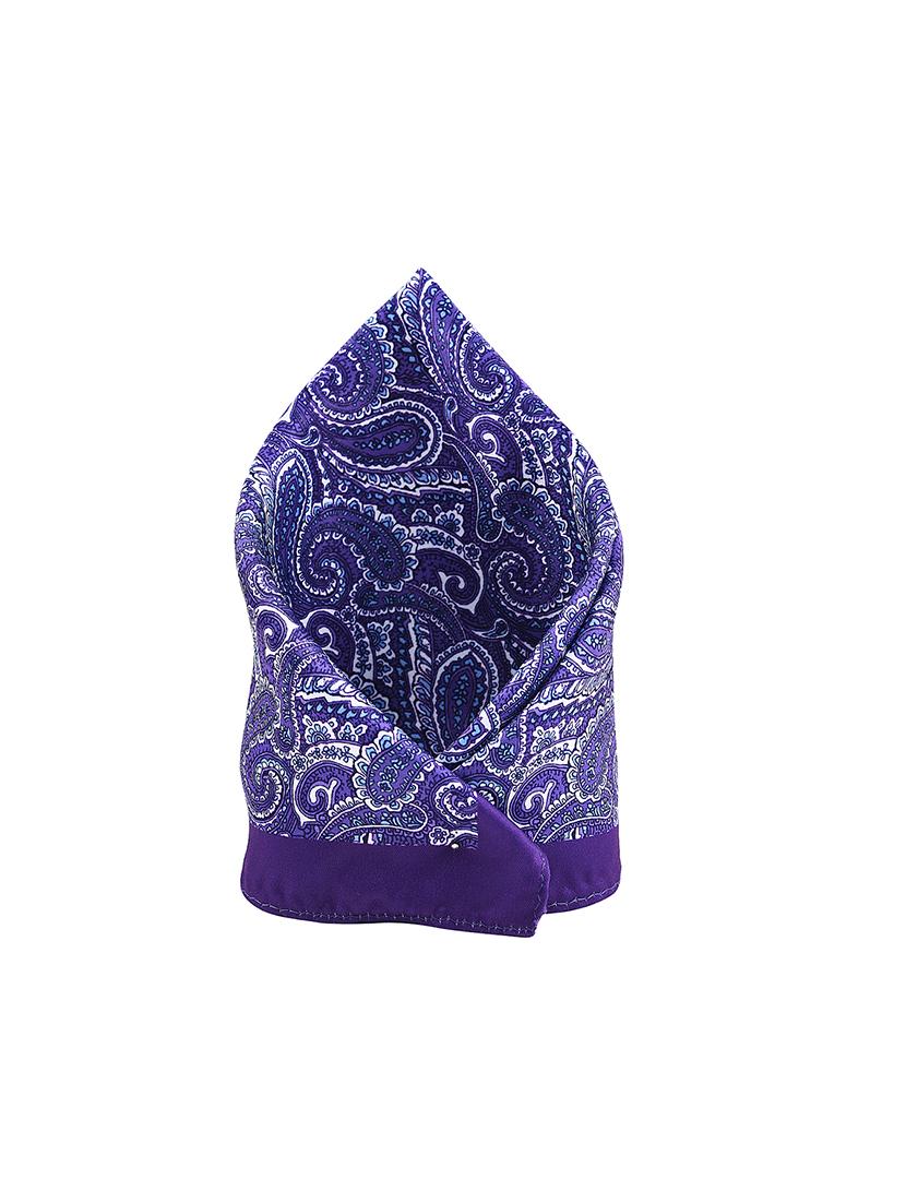 purple polyester pocketsquare - 16832563 - Zoom Image - 1