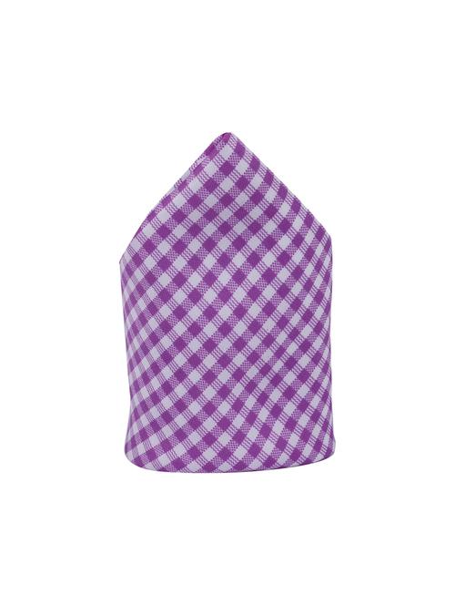 purple polyester pocketsquare - 16832594 - Standard Image - 1