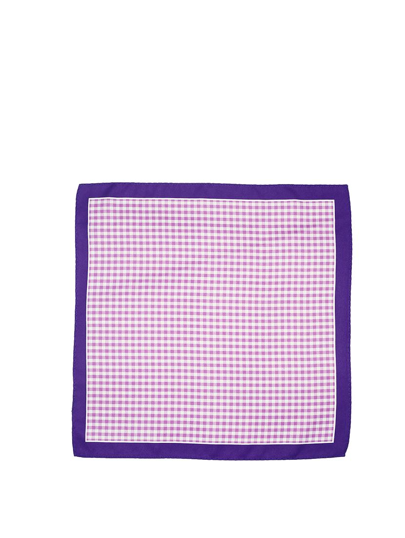 purple polyester pocketsquare - 16832594 - Zoom Image - 2