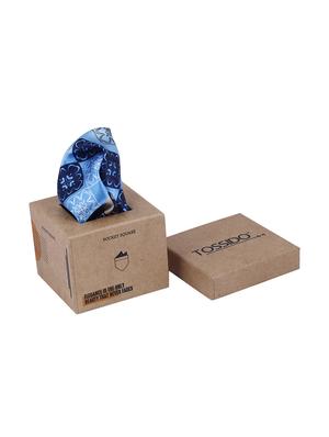 blue polyester pocketsquare - 16832598 - Standard Image - 4