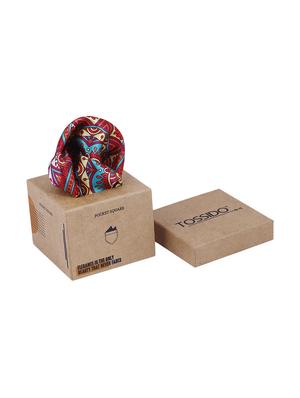 multi colored polyester pocketsquare - 16832599 - Standard Image - 4