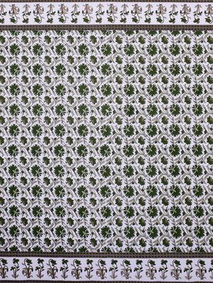 cotton double bed sheet with 2 pillow covers - 16832624 - Standard Image - 2