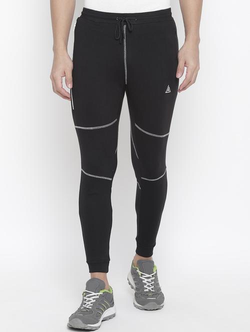 black solid jogger - 16832783 - Very Small Image - 1