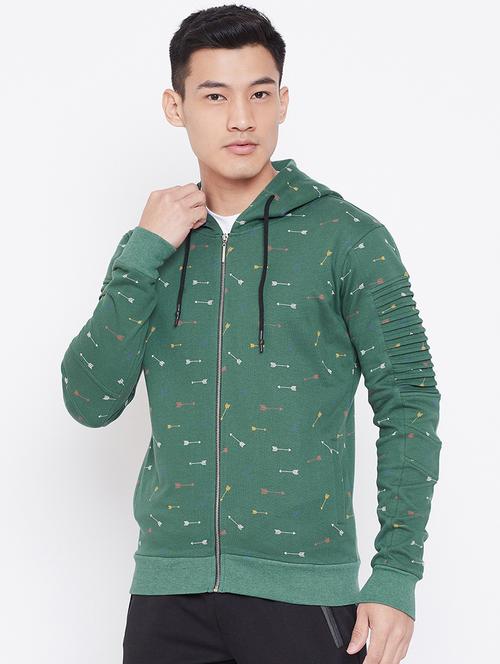 green printed sweatshirt - 16832819 - Very Small Image - 1